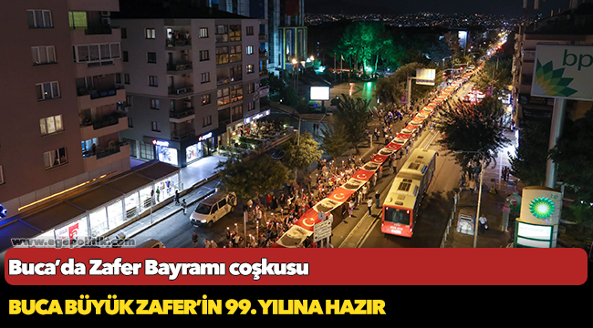 Buca’da Zafer Bayramı coşkusu