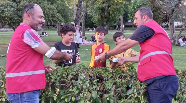 Buca Kızılay’dan serinleten etkinlik