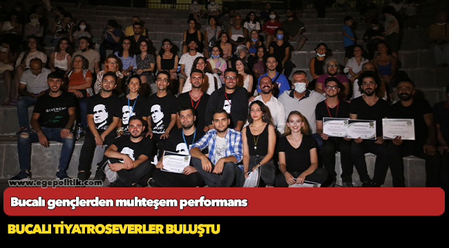 Bucalı gençlerden muhteşem performans