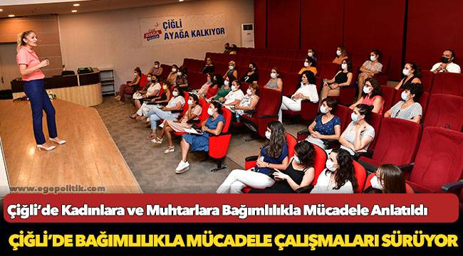 Çiğli’de Bağımlılıkla Mücadele Çalışmaları Sürüyor