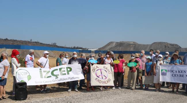FOÇALILARDAN CÜRUF ALANINA VE YANGINLARA BÜYÜK TEPKİ
