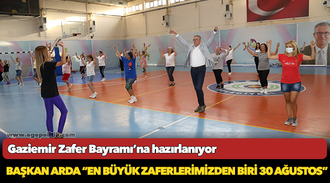 Gaziemir Zafer Bayramı’na hazırlanıyor
