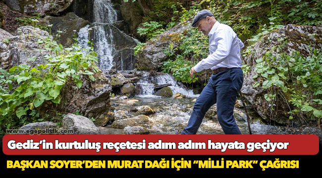 Gediz’in kurtuluş reçetesi adım adım hayata geçiyor