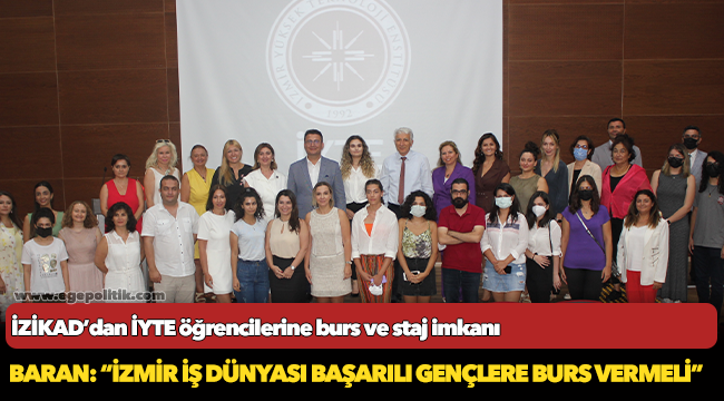 İZİKAD’dan İYTE öğrencilerine burs ve staj imkanı