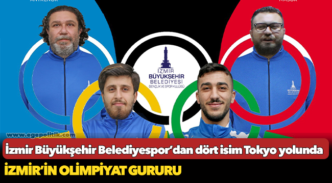 İzmir Büyükşehir Belediyespor’dan dört isim Tokyo yolunda