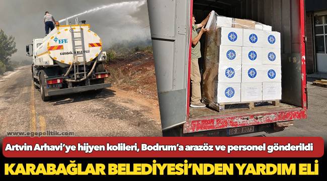 Karabağlar Belediyesi’nden yardım eli