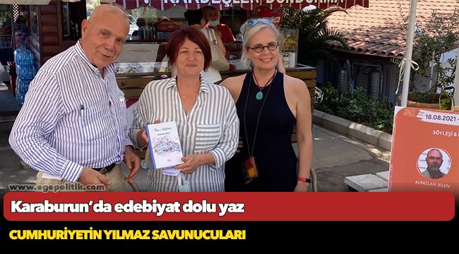 Karaburun’da edebiyat dolu yaz
