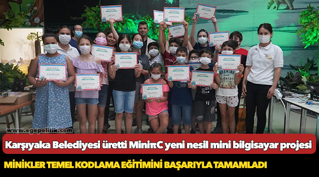 Karşıyaka Belediyesi üretti MiniπC yeni nesil mini bilgisayar projesi