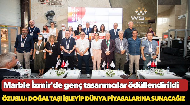 Marble İzmir'de genç tasarımcılar ödüllendirildi