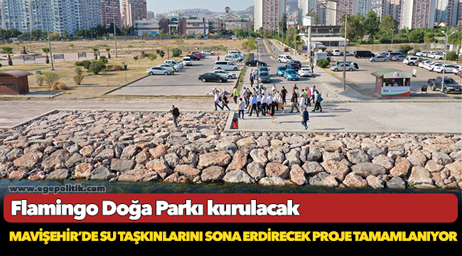 Mavişehir’de su taşkınlarını sona erdirecek proje tamamlanıyor
