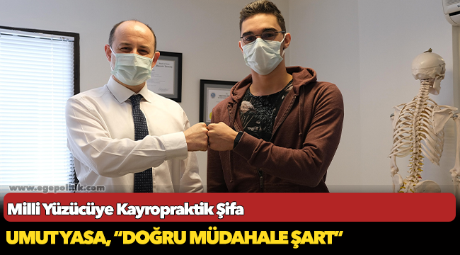 Milli Yüzücüye Kayropraktik Şifa