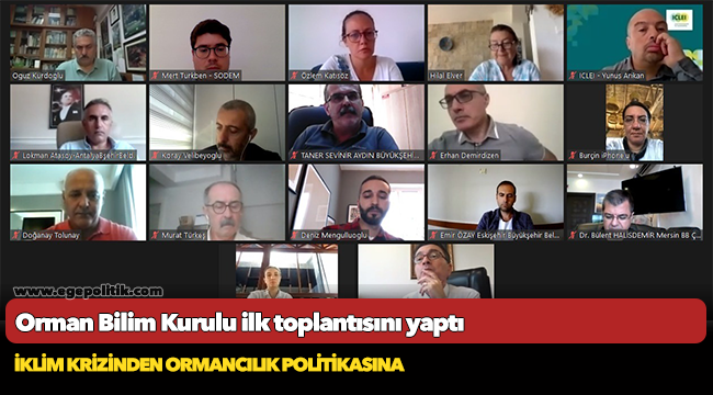 Orman Bilim Kurulu ilk toplantısını yaptı