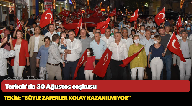 Torbalı’da Zafer Bayramı coşkusu
