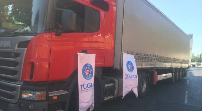 TÜGİAD Ege Şubesi'nden afetzedelere destek