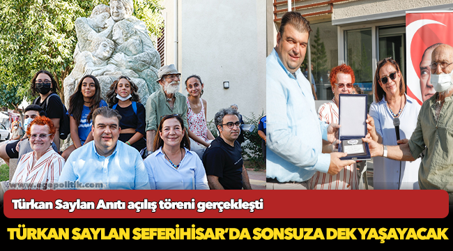 Türkan Saylan Seferihisar’da sonsuza dek yaşayacak