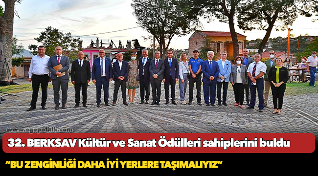 32. BERKSAV Kültür ve Sanat Ödülleri sahiplerini buldu