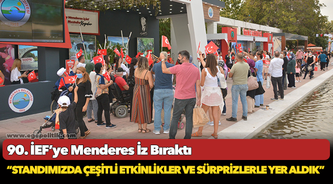90. İEF’ye Menderes İz Bıraktı