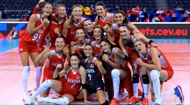 A Milli Kadın Voleybol Takımı Avrupa üçüncüsü oldu