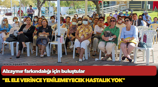 Alzaymır farkındalığı için buluştular