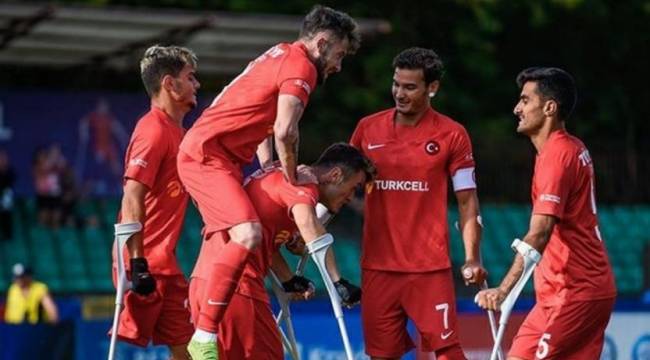 Ampute Futbol Milli Takımı Avrupa şampiyonu oldu