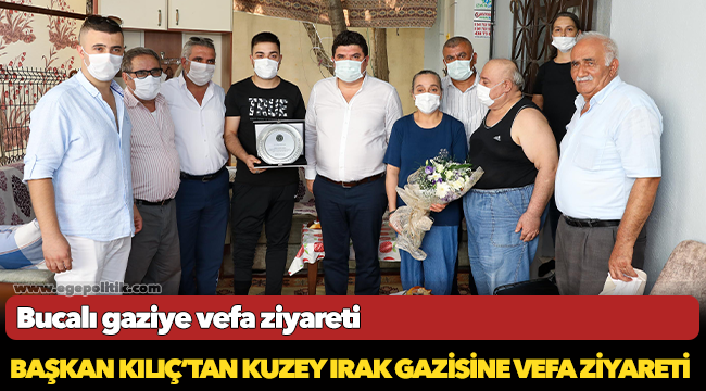 -	Başkan Kılıç’tan Kuzey Irak gazisine vefa ziyareti