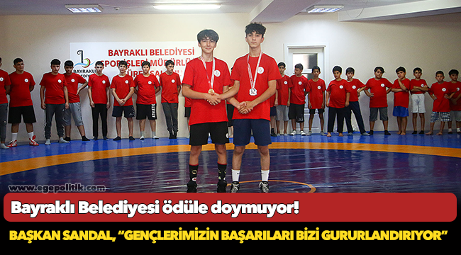 Bayraklı Belediyesi ödüle doymuyor!