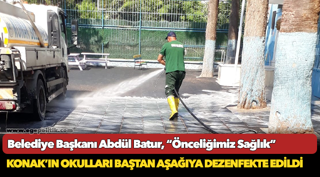 Belediye Başkanı Abdül Batur, “Önceliğimiz Sağlık”