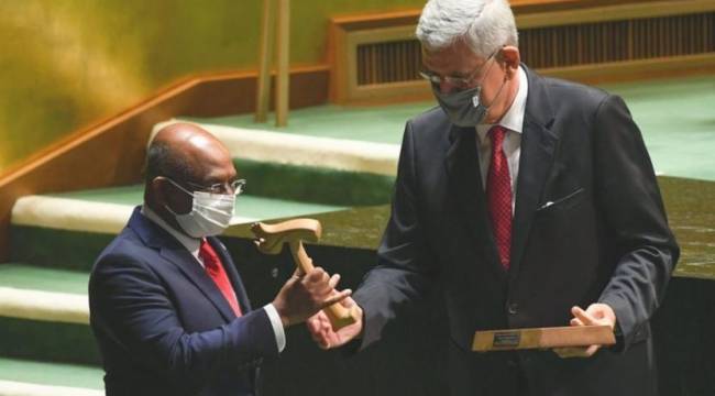 BM 75. Genel Kurulu Başkanı Volkan Bozkır görevi devretti