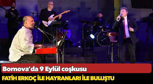 Bornova’da 9 Eylül coşkusu