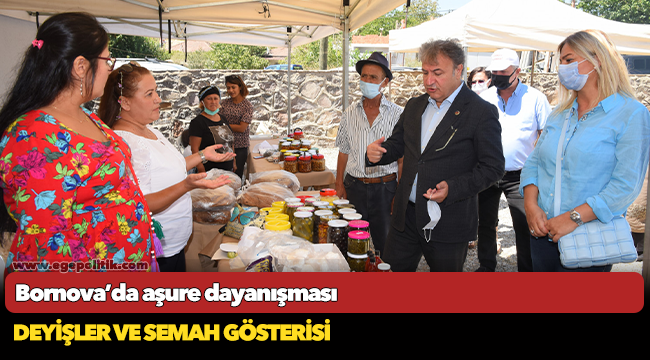 Bornova’da aşure dayanışması