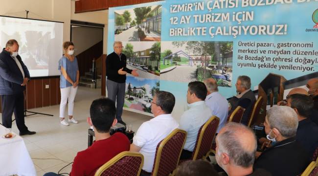 Bozdağ’da dört mevsim turizm hedefi