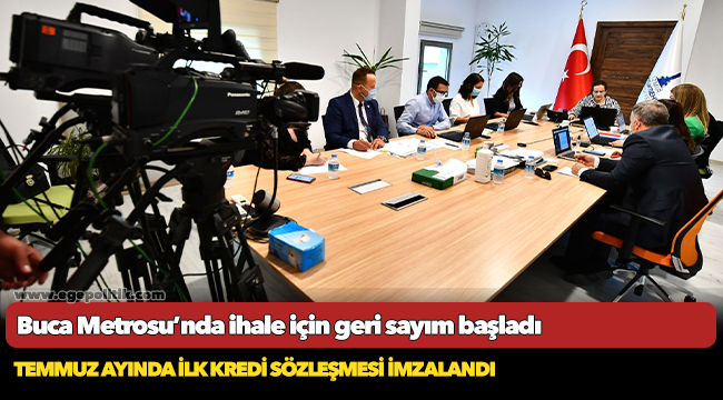 Buca Metrosu’nda ihale için geri sayım başladı