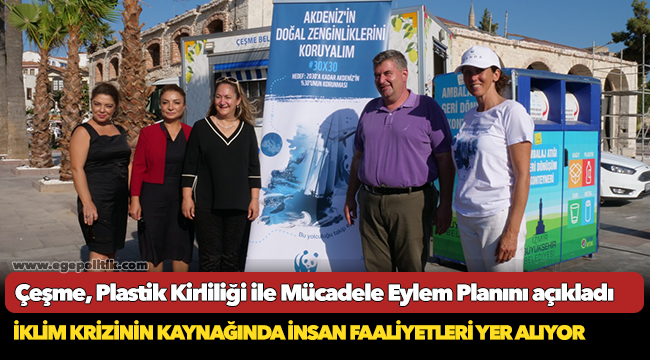 Çeşme, Plastik Kirliliği ile Mücadele  Eylem Planını açıkladı