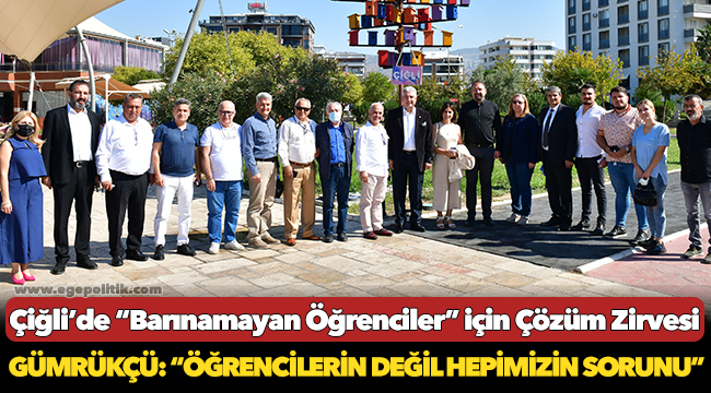 Çiğli’de “Barınamayan Öğrenciler” için Çözüm Zirvesi
