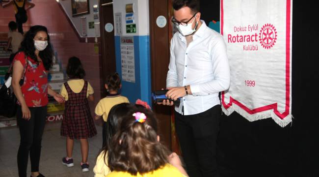 Dokuz Eylül Rotary'den eğitim desteği