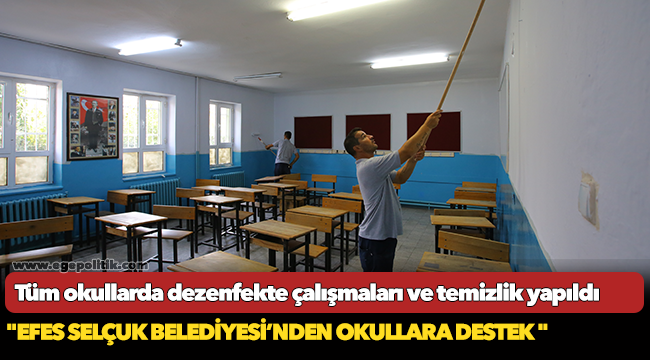 Efes Selçuk Belediyesi’nden Okullara Destek