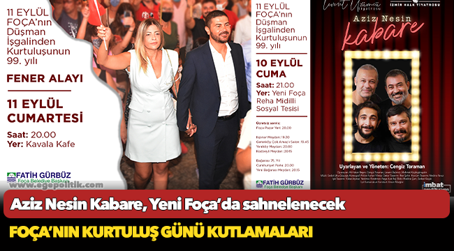 FOÇA’NIN KURTULUŞ GÜNÜ KUTLAMALARI