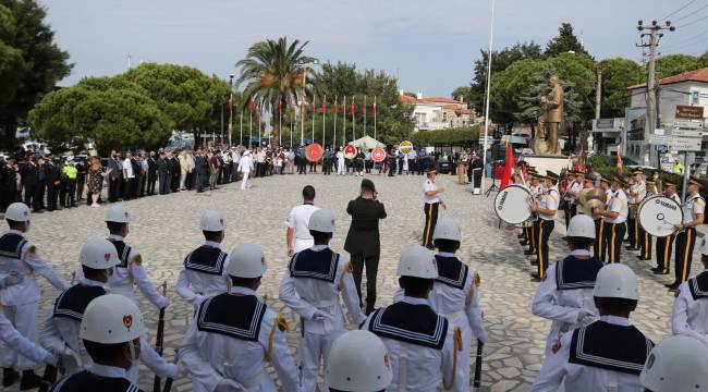 Gaziler Günü Foça'da törenle kutlandı