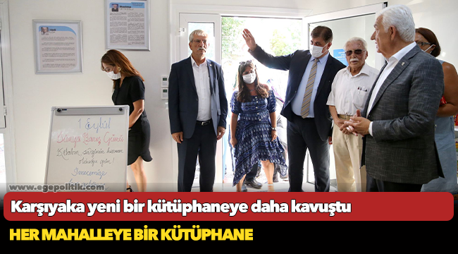HER MAHALLEYE BİR KÜTÜPHANE