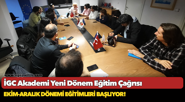 İGC Akademi Yeni Dönem Eğitim Çağrısı