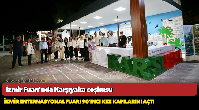 İzmir Fuarı'nda Karşıyaka coşkusu