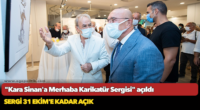 "Kara Sinan'a Merhaba Karikatür Sergisi" açıldı