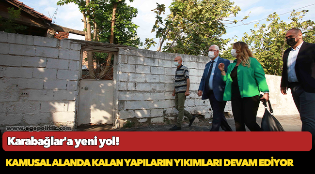 Karabağlar'a yeni yol!
