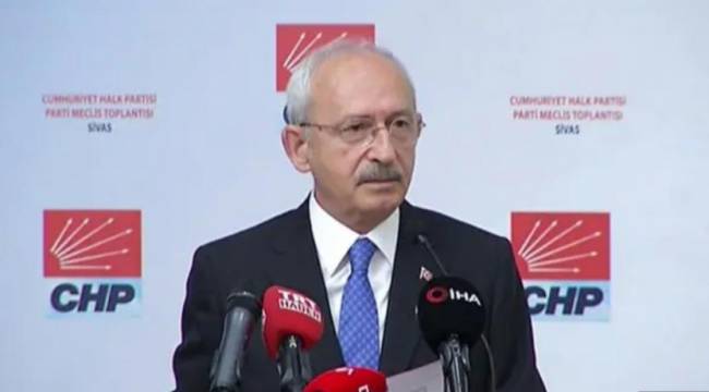 Kılıçdaroğlu: Hedefimiz derhal seçim