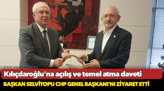 Kılıçdaroğlu'na açılış ve temel atma daveti