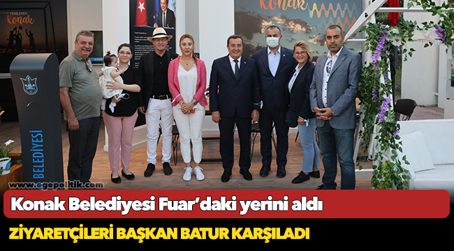Konak Belediyesi Fuar’daki yerini aldı