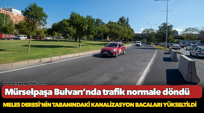 Mürselpaşa Bulvarı’nda trafik normale döndü