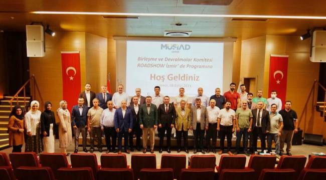 MÜSİAD Birleşme ve Devralma Komitesi İzmir’de toplandı