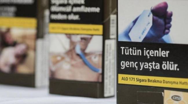 Sigara paketlerinde kısaltma zorunluluğu