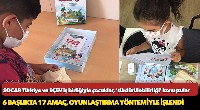 SOCAR Türkiye ve EÇEV iş birliğiyle  çocuklar, ‘sürdürülebilirliği’ konuştular